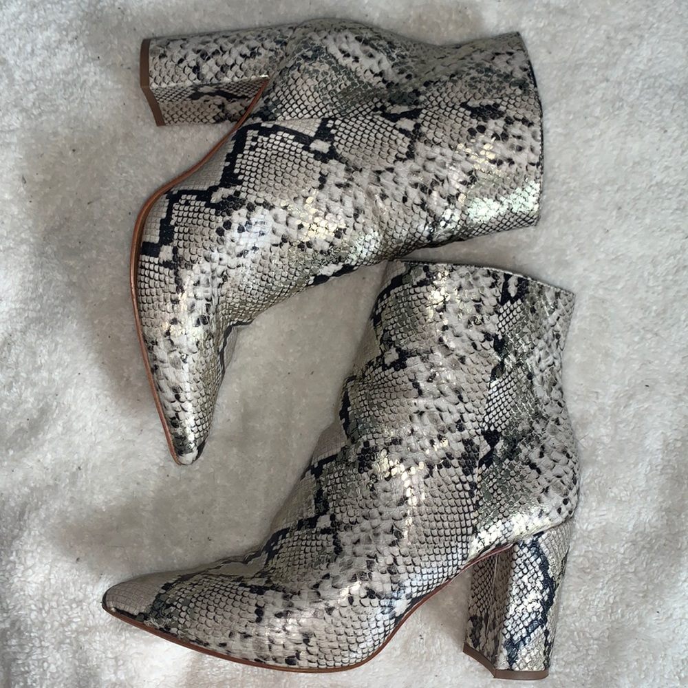 Aldo sneak skin booties